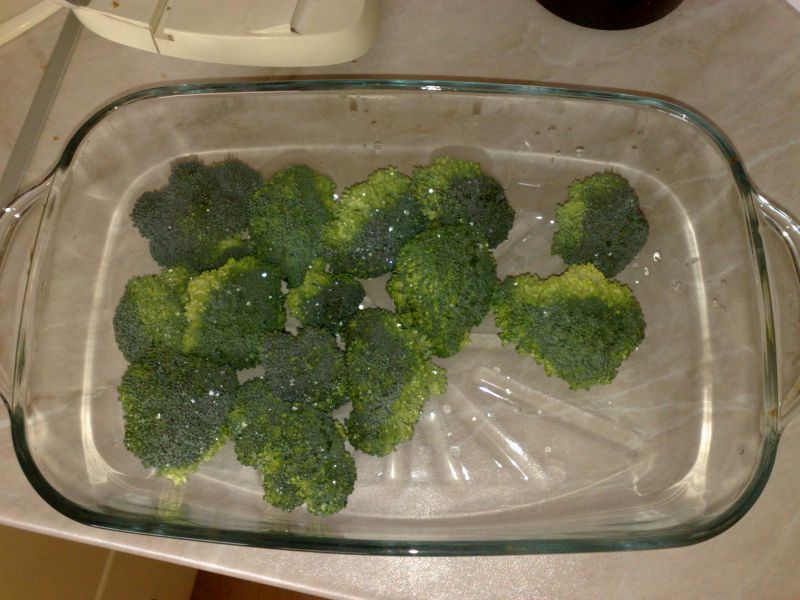 Zapečená brokolica s pečienkou