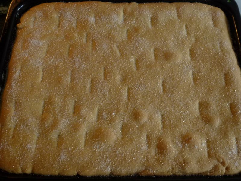 Krehký jablkový koláč