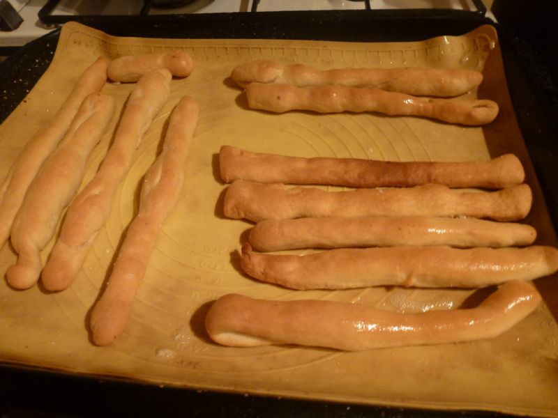 Domáce pizza štangle