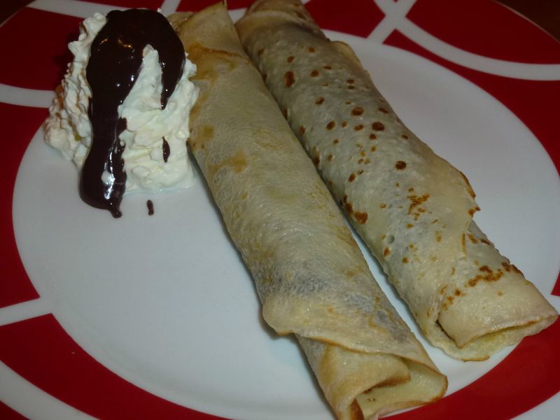 Čokoládové palacinky