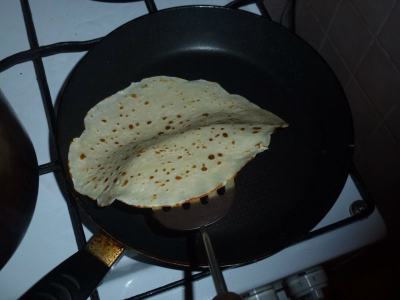 Palacinky s ovocím