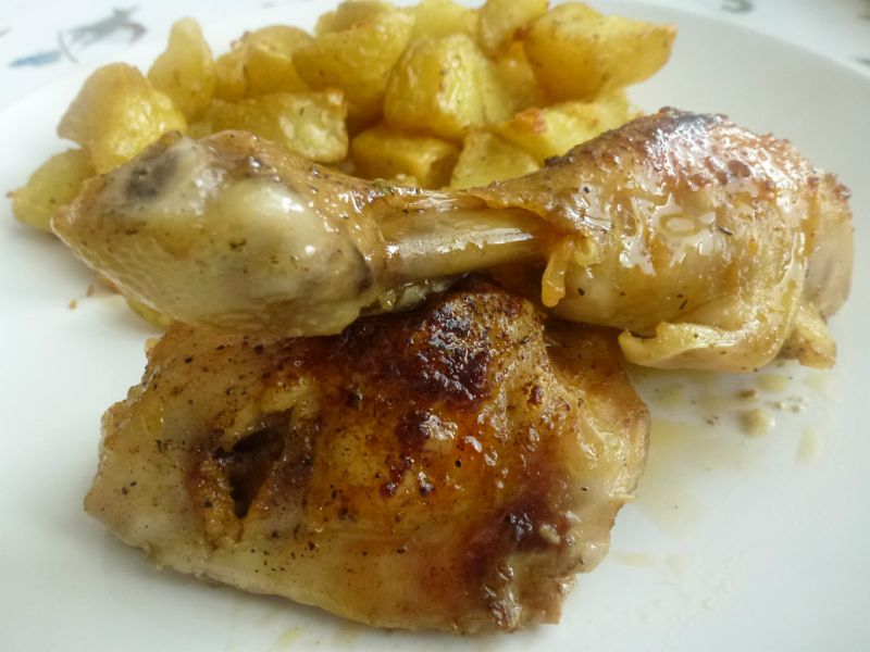 Pečené kurča