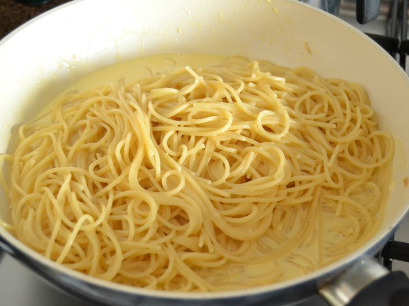 Špagety carbonara