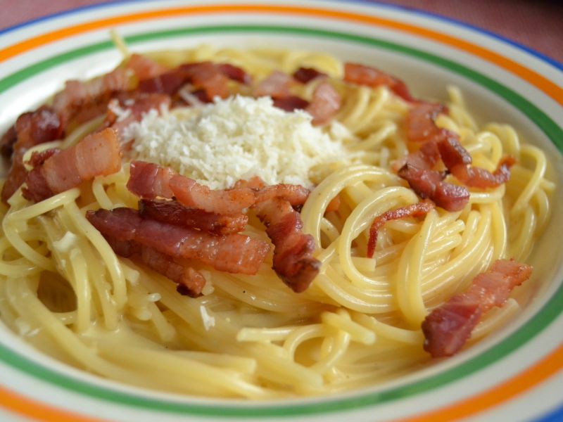 Špagety carbonara