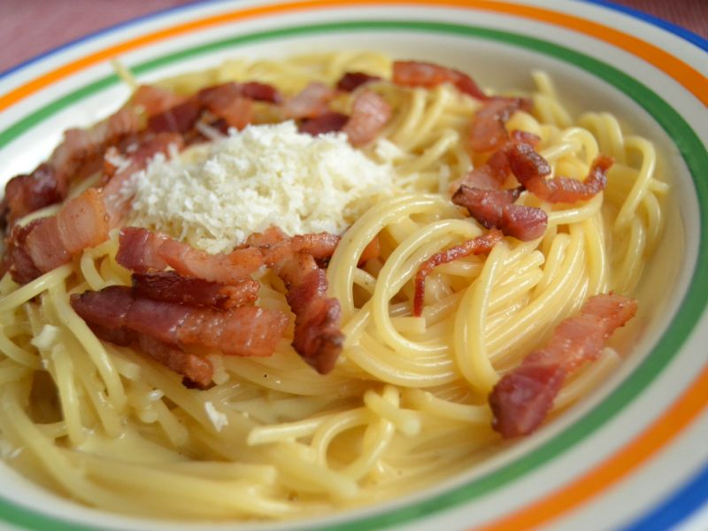 Špagety carbonara