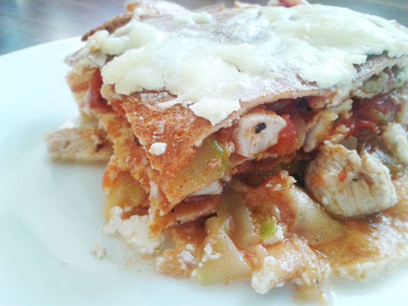 Low carb fitness lasagne