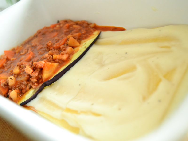Zapekané lasagne s baklažánom