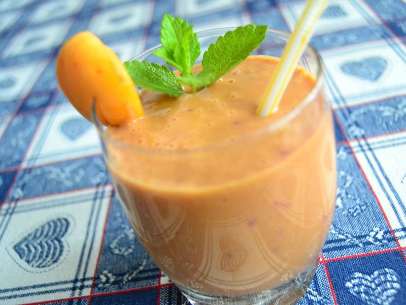 Marhuľovo – nektarinkové smoothie