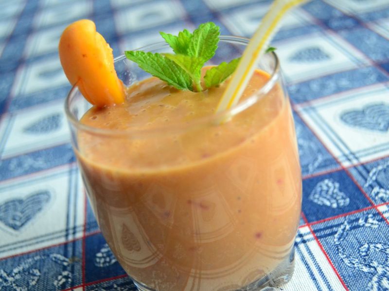 Marhuľovo – nektarinkové smoothie