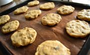 Cookies s tvarohovo – jahodovým dipom